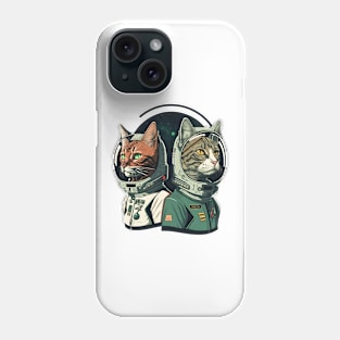 Feline Space Explorers Phone Case