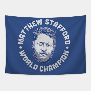 Matthew Stafford World Champion Tapestry