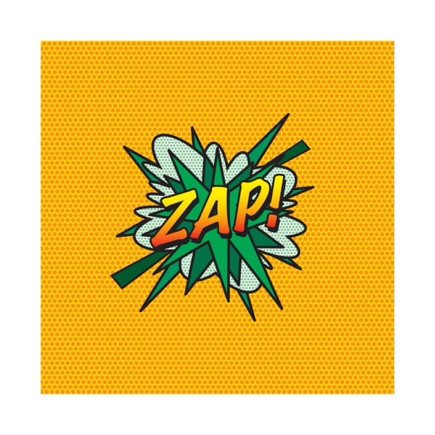 Comic Book Pop Art ZAP by Thisisnotme