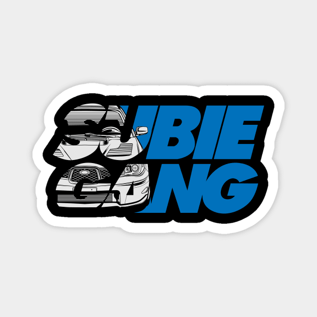 subie!!!gank!!!tee #2 Magnet by melsa