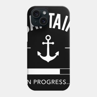 Captain in Progress Phone Case