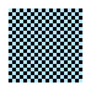 Checkerboard Background T-Shirt