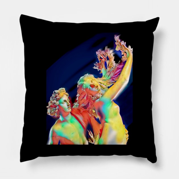 Apollo Daphne Overdrive Pillow by theprometeus