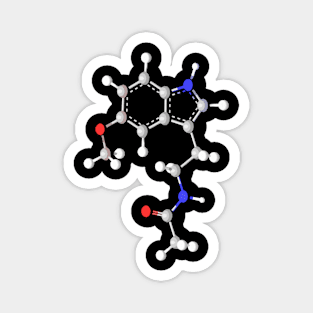 Melatonin Molecule Magnet