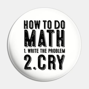 how to do math funny quote Pin