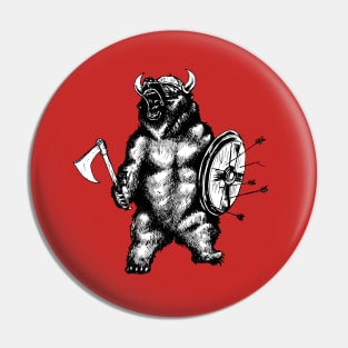 Viking Bear Pin