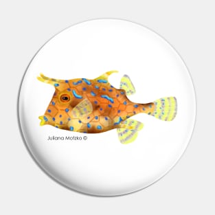 Thornback Cowfish Pin