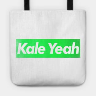 Kale Yeah // Vegan - Plant Based - Typography Design Tote