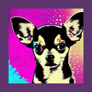 Chihuahua Pop Art T-Shirt