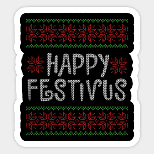 Festivus Holiday Stickers Teepublic
