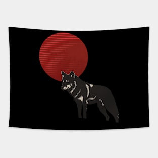 Wolf Wildlife Photography Tapestry