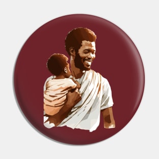 Afrocentric Father And Son Pin