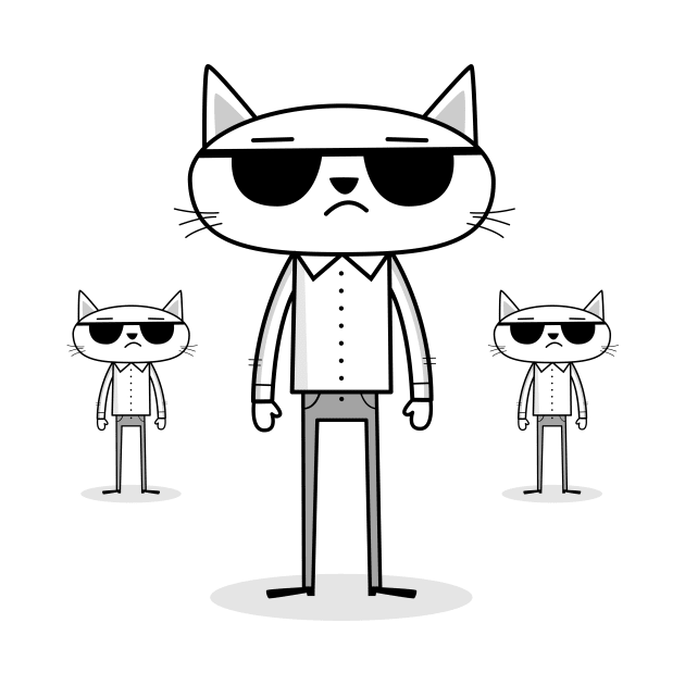 Cool Cats, Snarky Cats, Judgmental Cats by Andy McNally