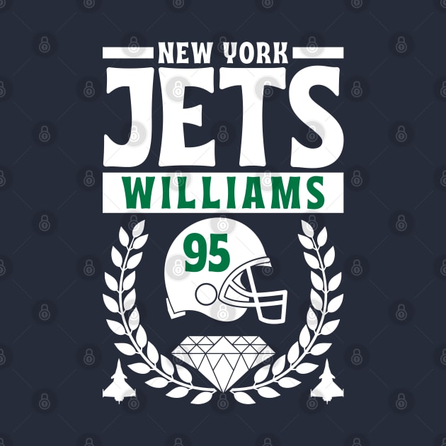 New York Jets Williams 95 American Football Edition 2 by Astronaut.co