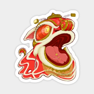 Chinese new year dragon Magnet