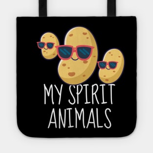 Funny Potatoes: My Spirit Animals Tote