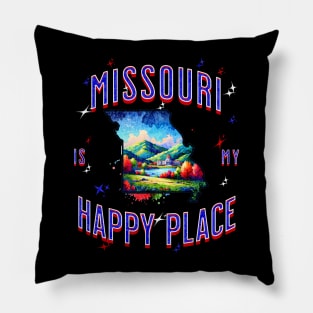 Missouri is my Happy Place Pillow