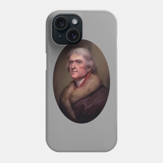 President Thomas Jefferson Phone Case by warishellstore