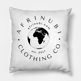 Afrinubi - Clothing Company Logo Pillow