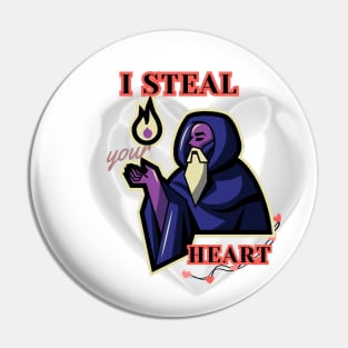 Steal Your Heart Sticker Pin