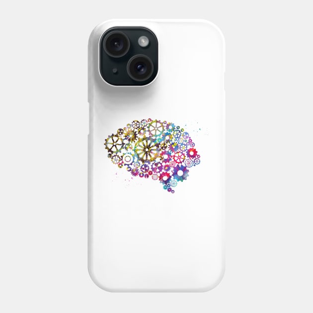 Brain Mechanism Phone Case by erzebeth