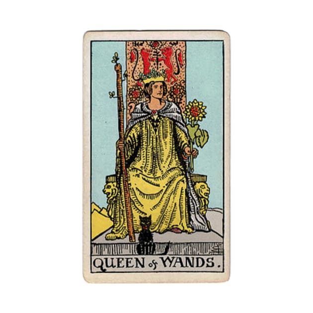 Queen of Wands Tarot by Phantastique