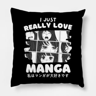 I just really love manga Pillow