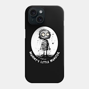 Mummys Little Monster Halloween Trick Or Trick Phone Case