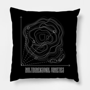 Dimension Graph Aesthetic Art Gift Pillow