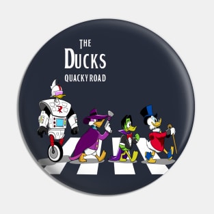 The Ducks quacky road Pin