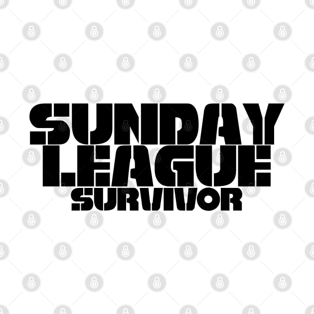 Football Sunday League Survivor by Kev Brett Designs