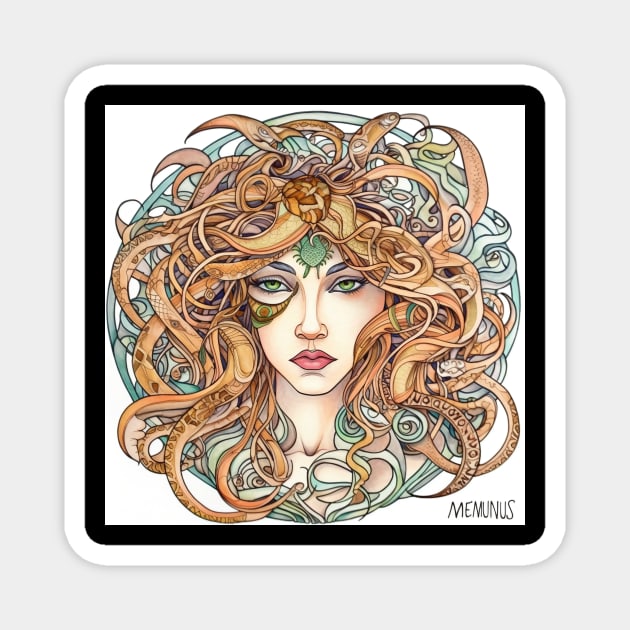 Medusa Magnet by ComicsFactory