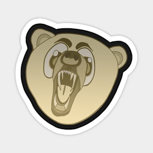 Beige Bear Magnet