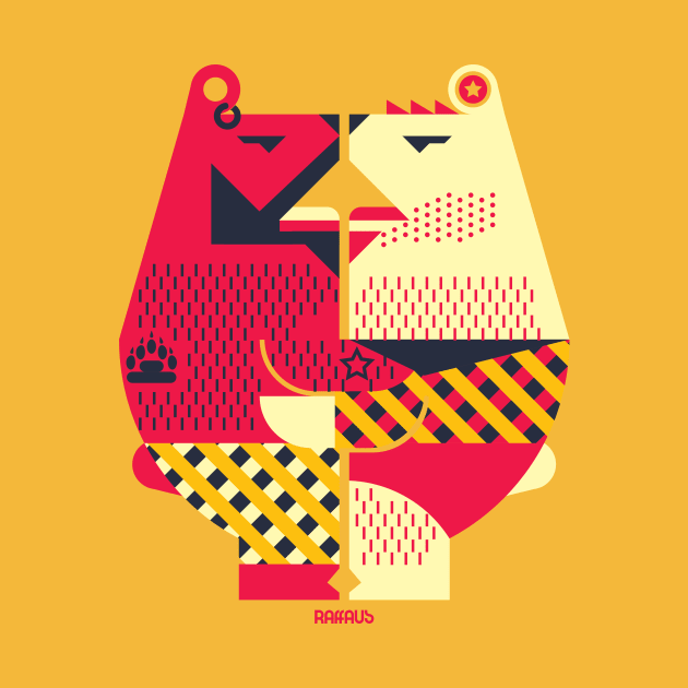 Two Bears by raffaus