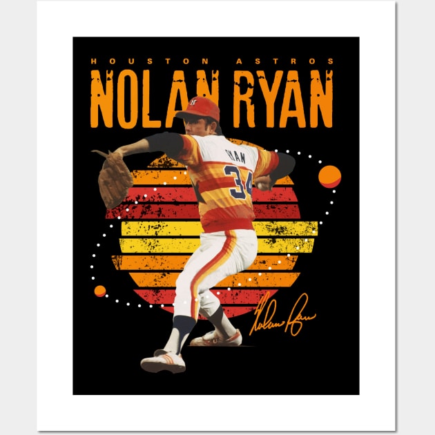 Nolan Ryan Art Print