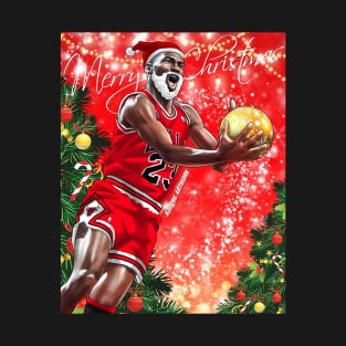 BASKETBALLART - JORDAN CHRISTMAS T-Shirt