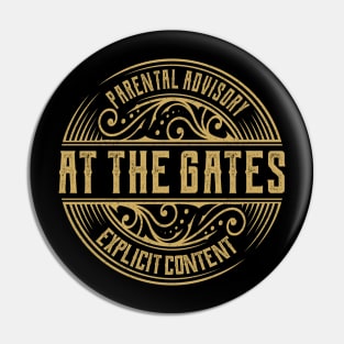 At The Gates Vintage Ornament Pin