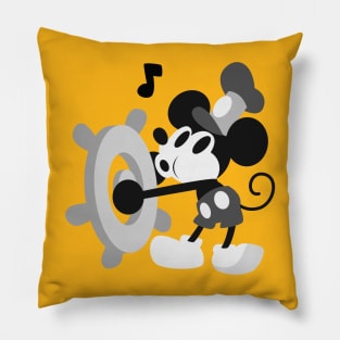 SteamboatWillie Mouse Pillow