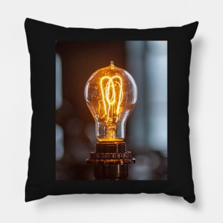 Edison's Light Bulb, or a bright idea!! Pillow