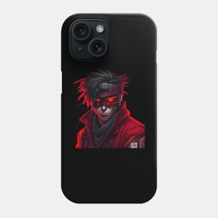 Souei anime red black Phone Case