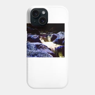 The violet waterfall Phone Case