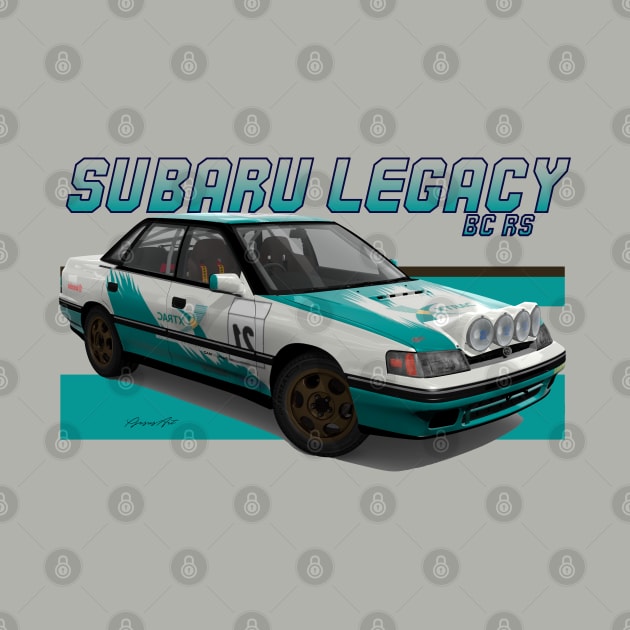 Subaru Legacy BC RS by PjesusArt