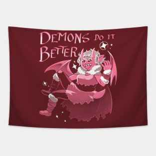 Demons Do It Better Tapestry