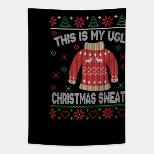 This Is My Ugly Christmas Sweater Tapestry