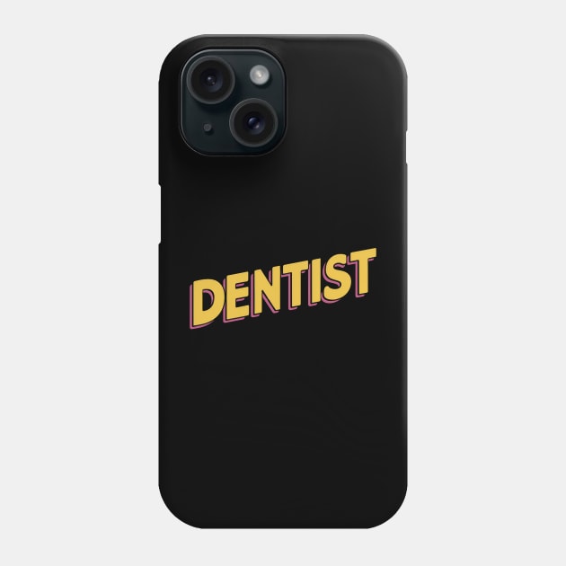 Retro dentist Phone Case by Spaceboyishere