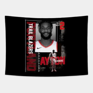 Portland Trail Blazers Deandre Ayton 2 Tapestry