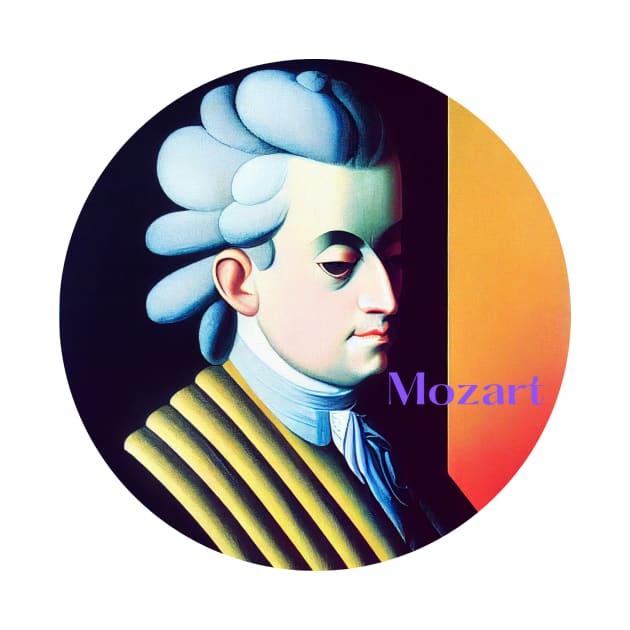 Wolfgang Amadeus Mozart by Cryptilian