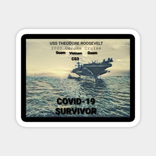 USS Theodore Roosevelt 2020 Deployment Magnet