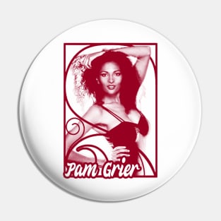 Grier Red Style Pin