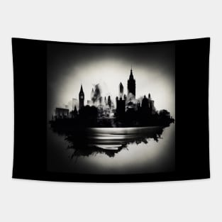 London Skyline, When Beauty Fades Away Tapestry